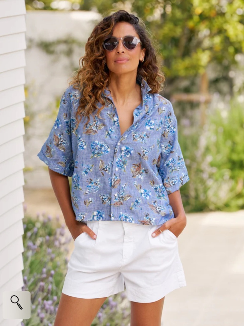 Frank & Eileen Rosie Short-Sleeve Button Up Shirt